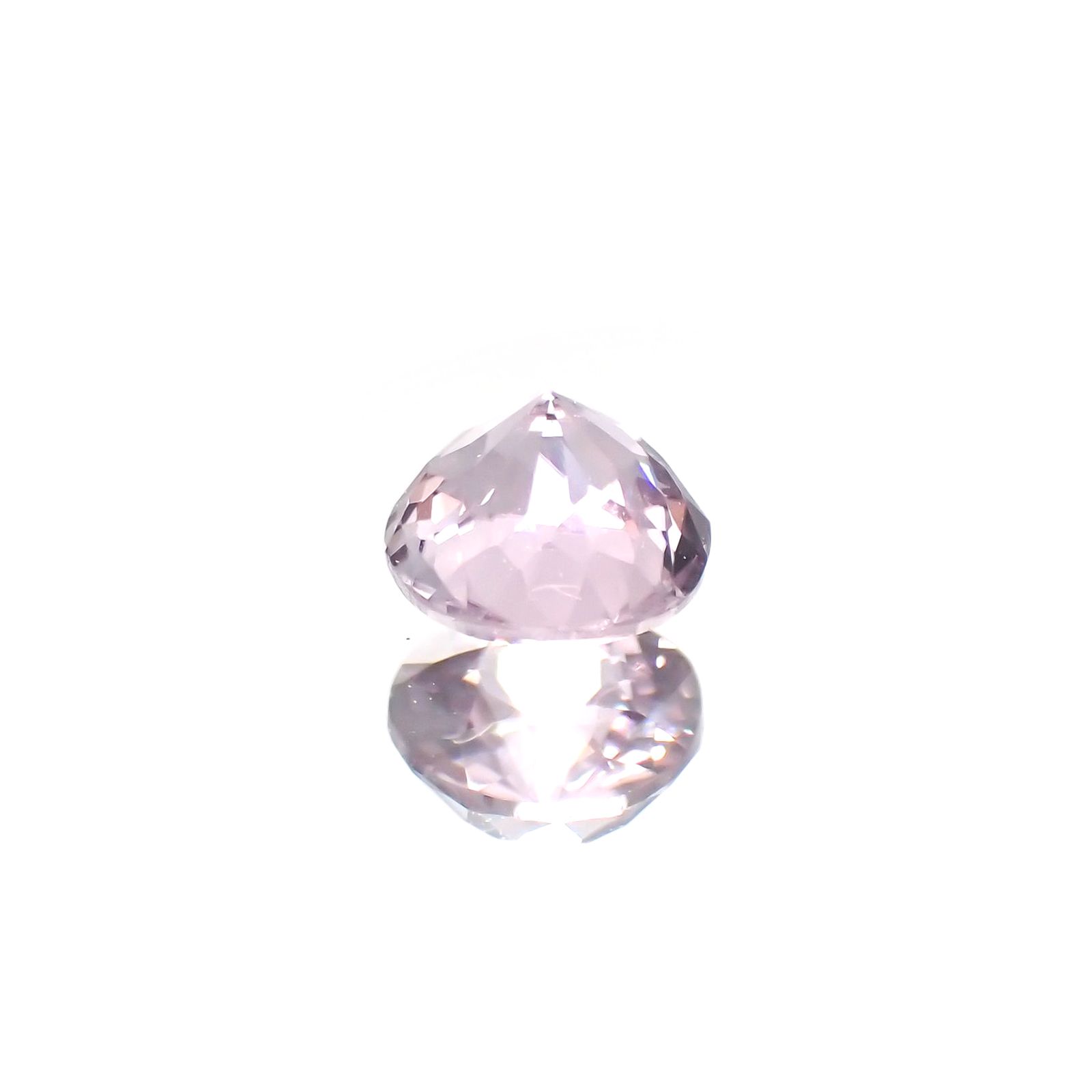 カラーシフト ピンクダイアスポア(宝石名ダイアスポア) アフガニスタン産 0.41ct 識別済[210912437]4.5×4.5mm前後