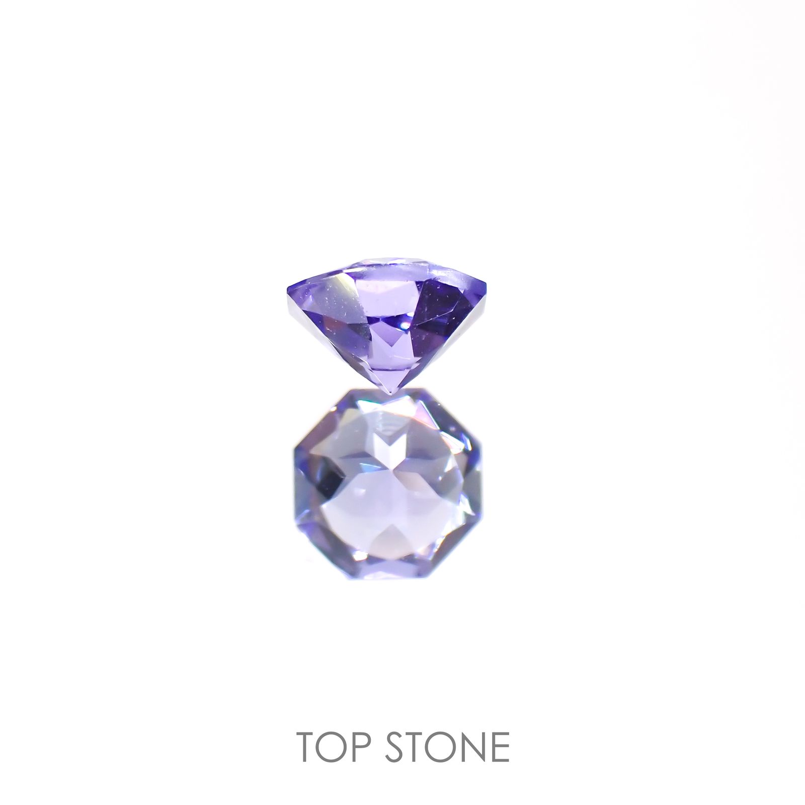 ◇オクタゴンカット◇タンザナイト(宝石名タンザナイト)タンザニア産 0.26ct 識別済[220113846]4x4mm前後