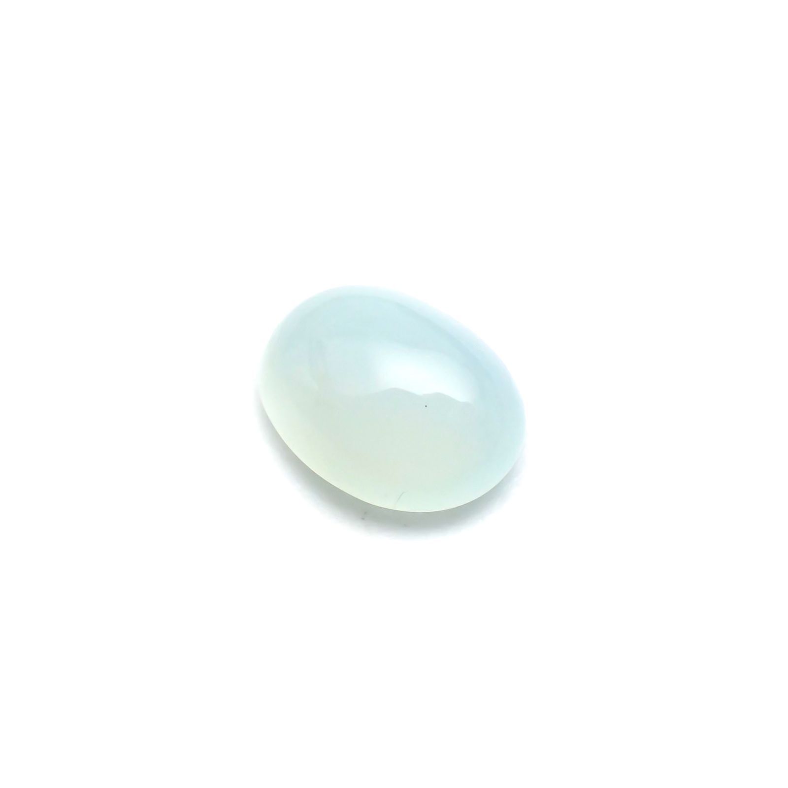 ブルーオパール(宝石名コモン オパール)ペルー産 1.28ct 識別済[230823079]9x7.1mm前後