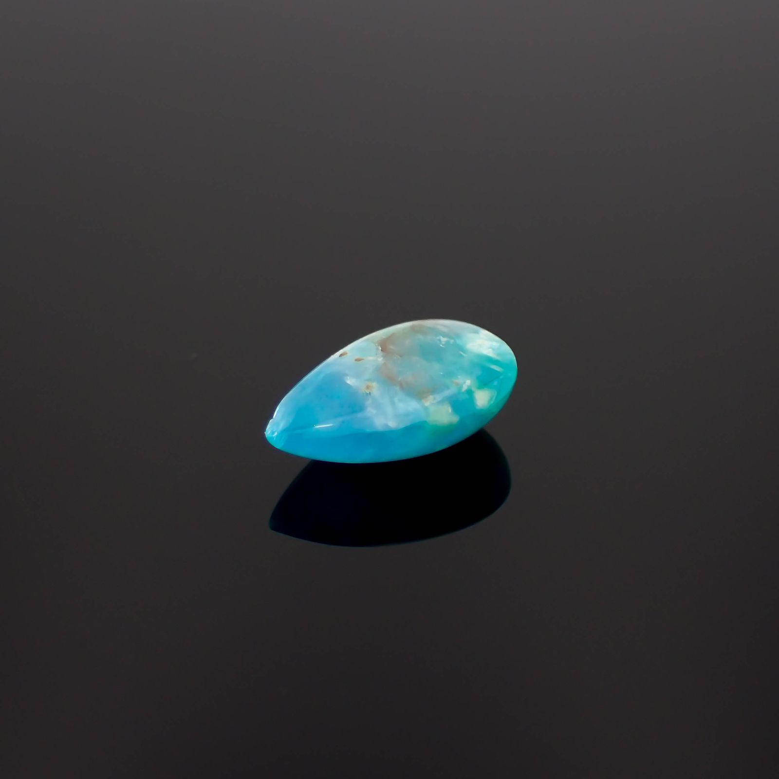 ヘミモルファイト(宝石名ヘミモルファイト)コンゴ民主共和国産 2.91ct 識別済[230521999]12x7.5mm前後