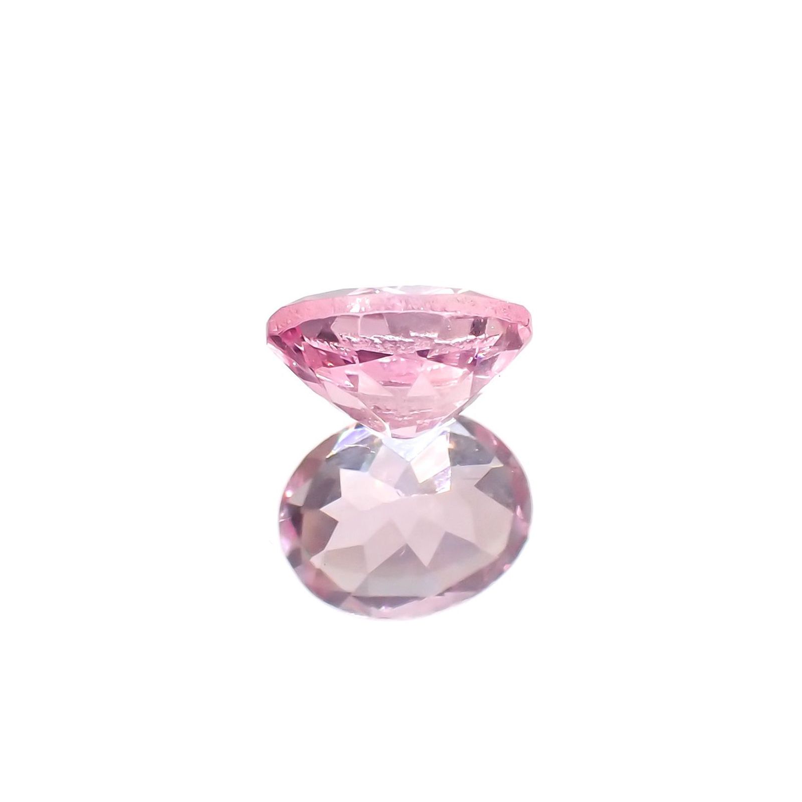 シルキーピンクスピネル タンザニア産 0.43ct [230421568]5x4mm前後