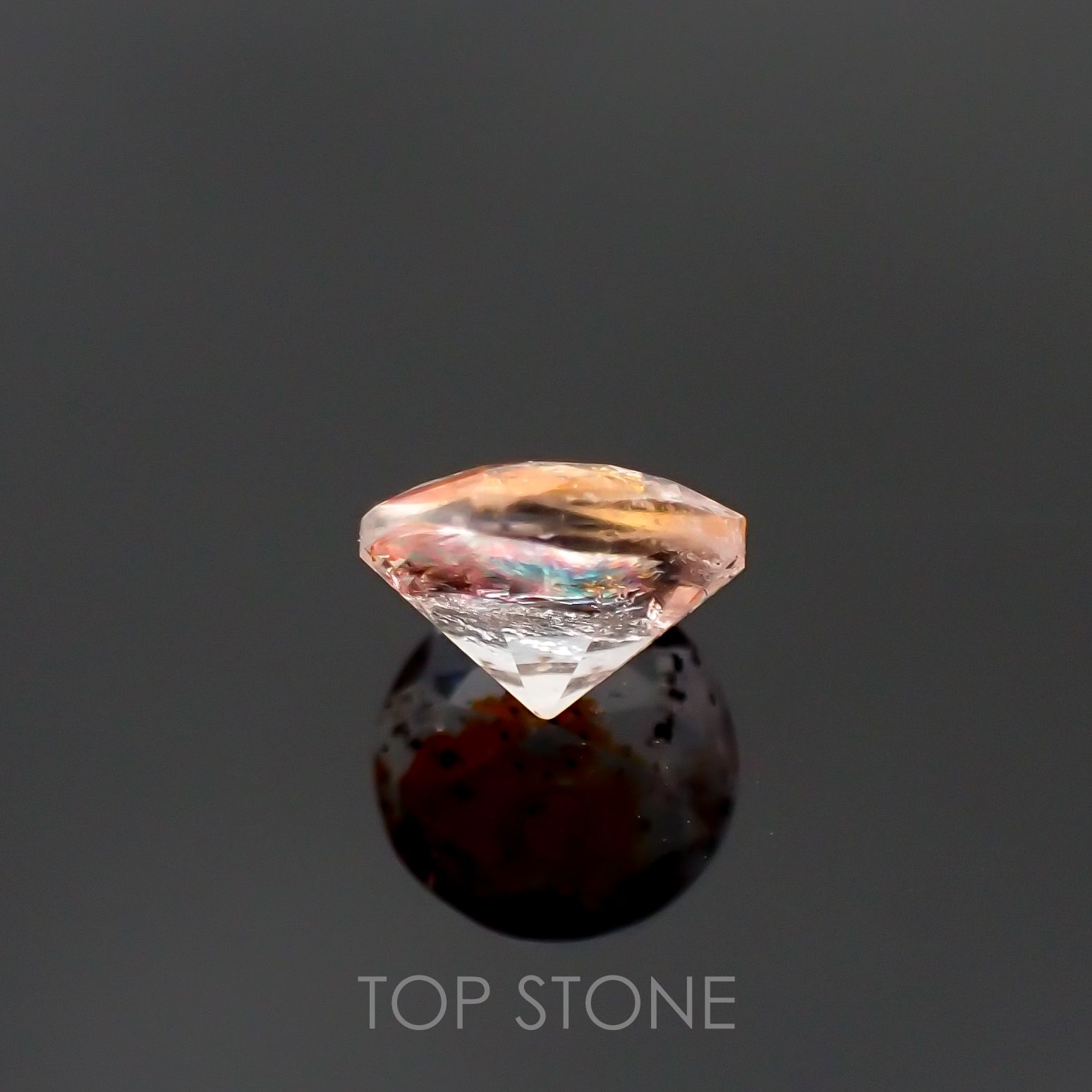 オーロラクォーツ ブラジル・ミナスジェライス産 1.12ct[220114374]7x7mm前後