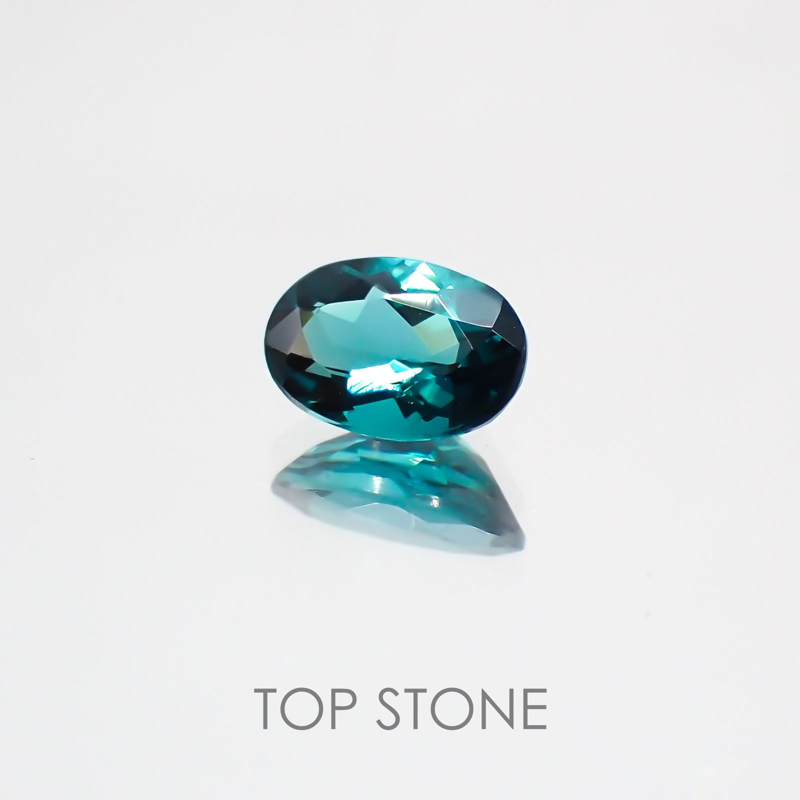 ブルートルマリン ブラジル産 ルース 0.46ct[21029721]6.1×4.1mm前後