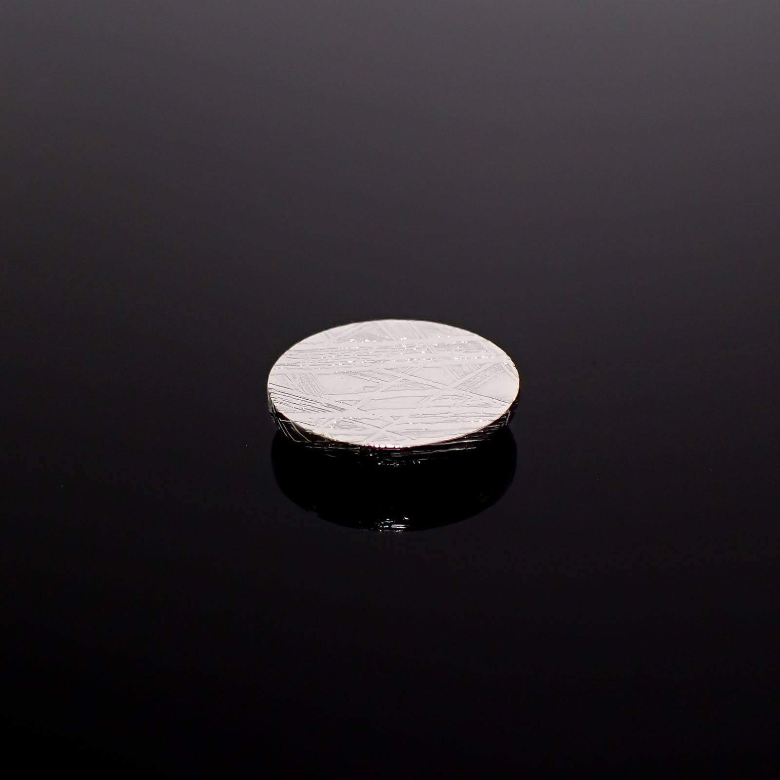 ムオニナルスタ隕石 発見地:スウェーデン 17.50ct[240125746]15.4x15.4mm前後