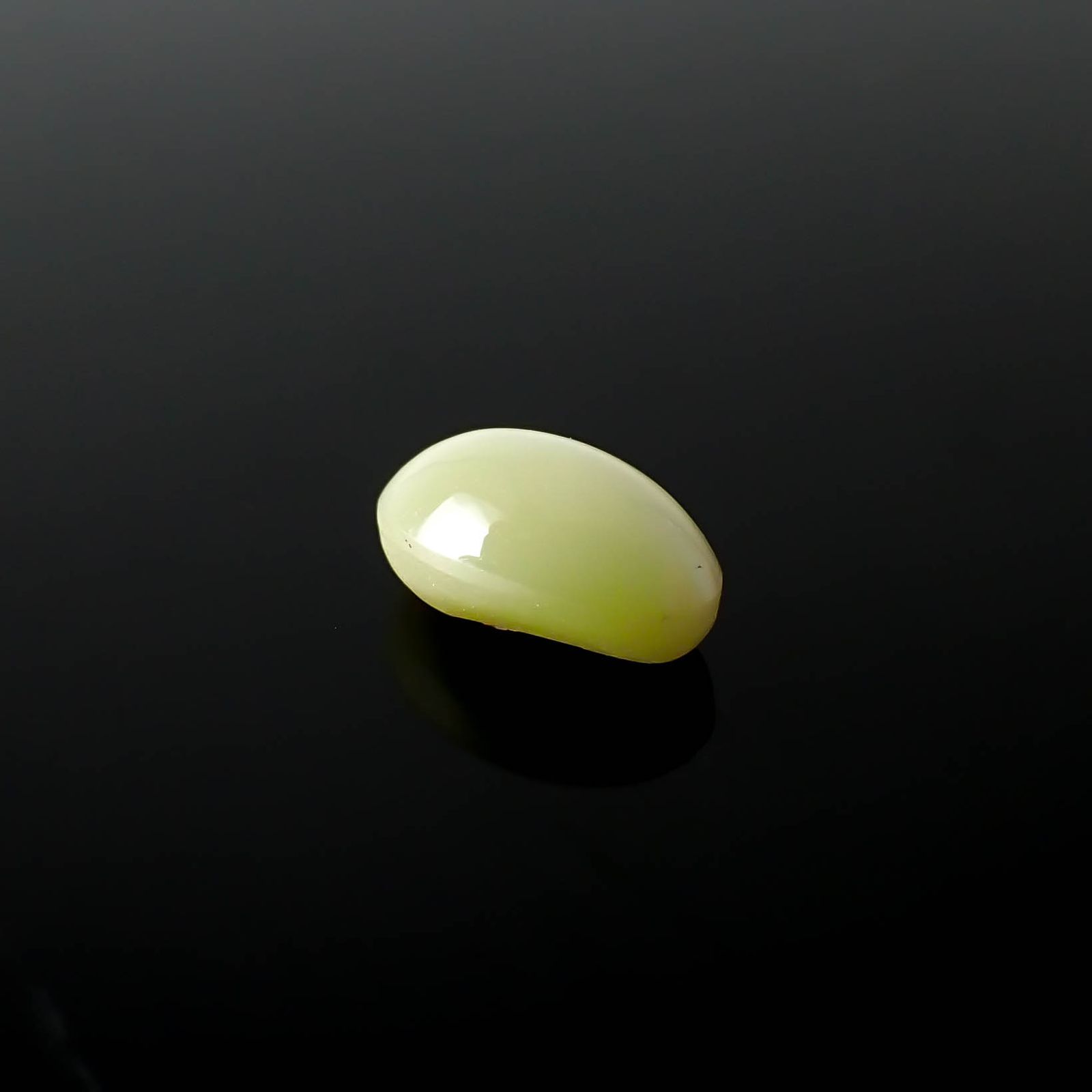 クリソベリルキャッツアイ(宝石名クリソベリル・キャッツアイ)スリランカ産 1.19ct 識別済[231225019]7.3x4.6mm前後
