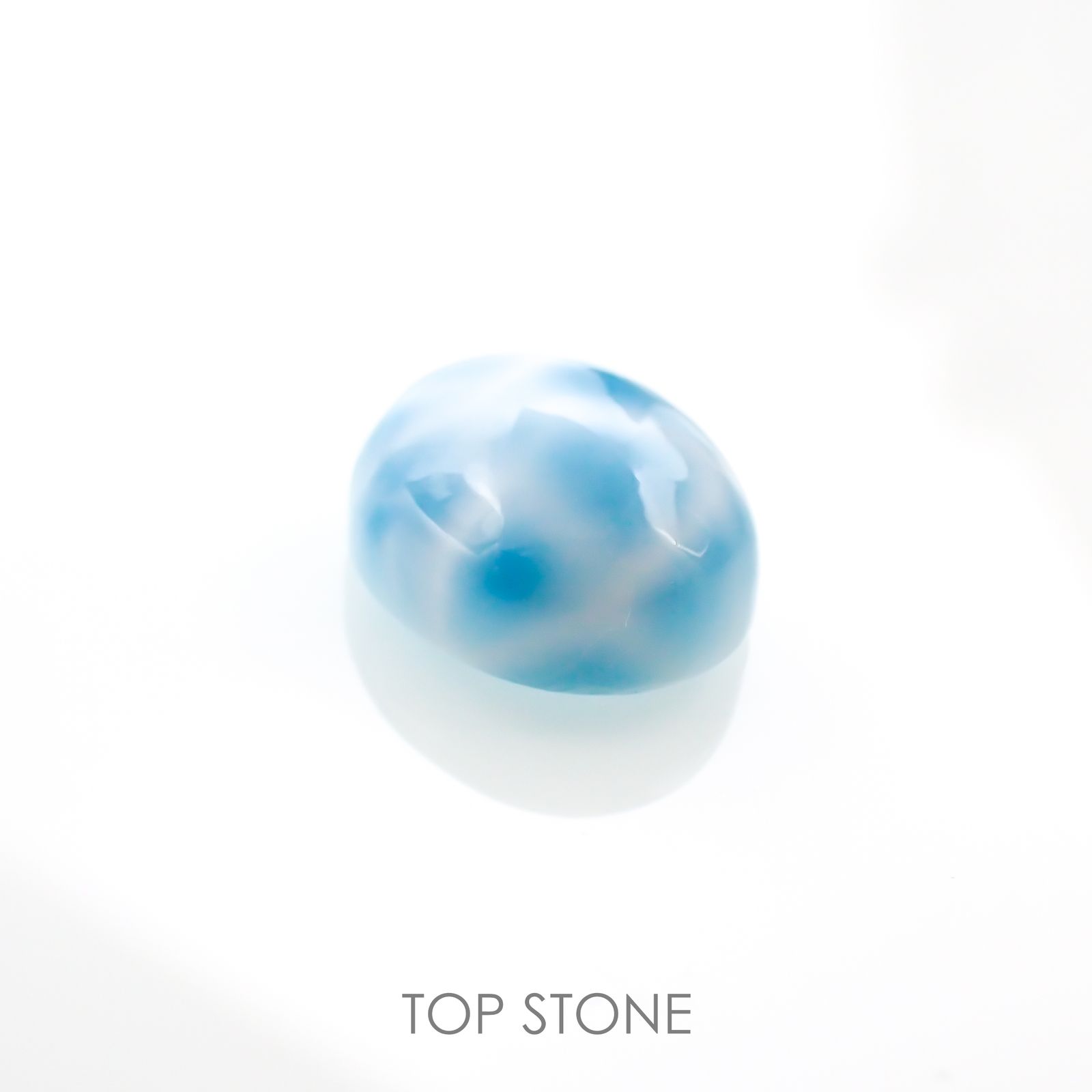 ラリマー(宝石名ブルー・ペクトライト) ドミニカ共和国産 5.65ct 識別済[211013273]11.9×10mm前後