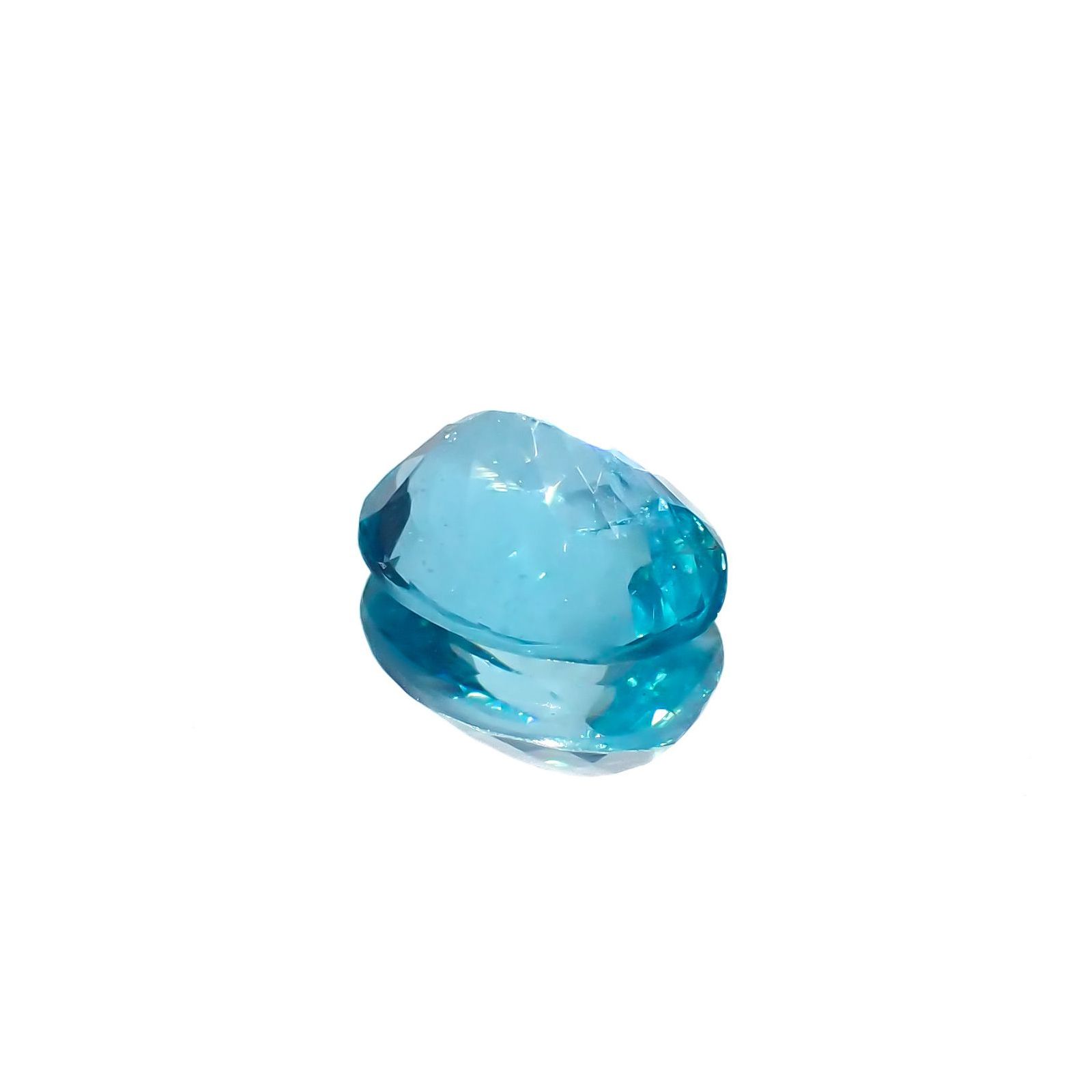 アパタイト(宝石名アパタイト)ブラジル産 1.76ct 識別済[230120113]9x7mm前後