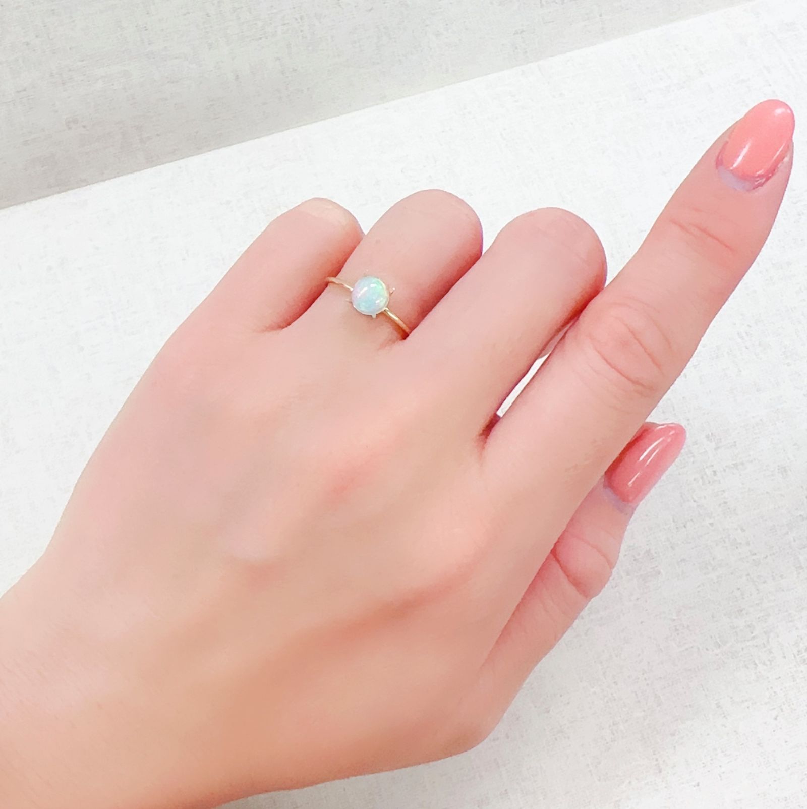 エチオピアオパール エチオピア産 0.56ct[230321049]6x6mm前後