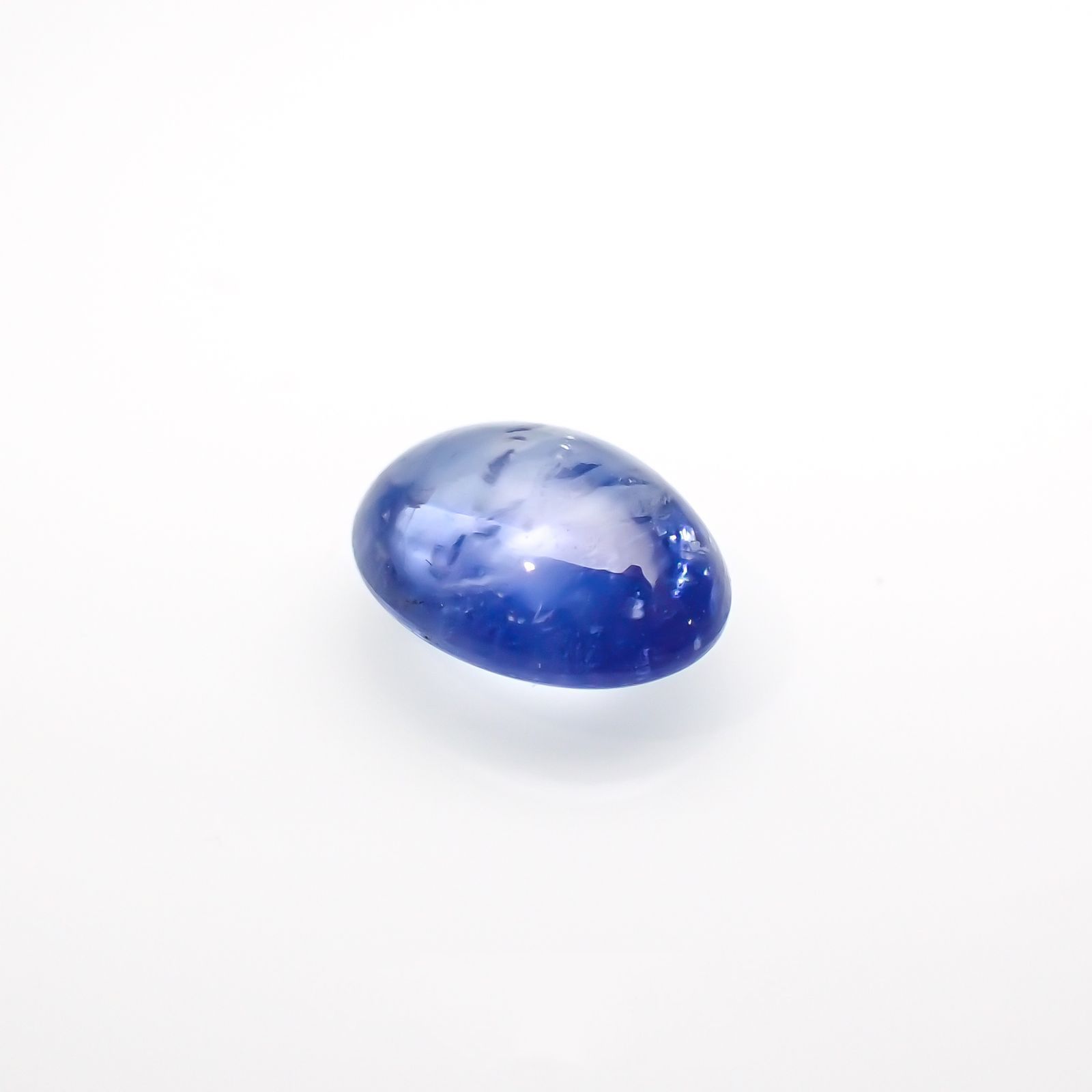 サファイア(宝石名ブルー・サファイア)スリランカ/マダガスカル産 1.14ct 識別済[220918144]6.9x5.1mm前後