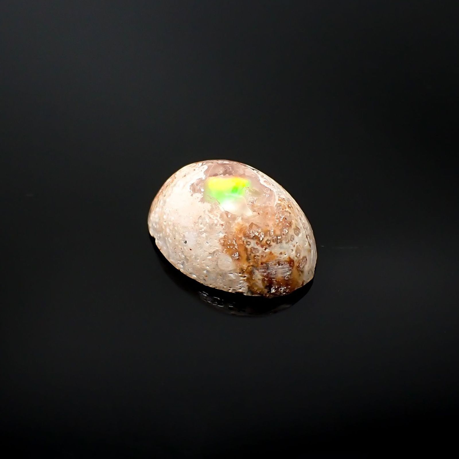 カンテラオパール  メキシコ産 5.50ct / 16x11.4mm前後 [251017198]