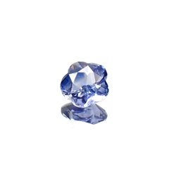 ◇カスタム・フラワーカット◇バイカラーサファイア スリランカ/マダガスカル産 0.35ct[240929078]4.4x4.5mm前後