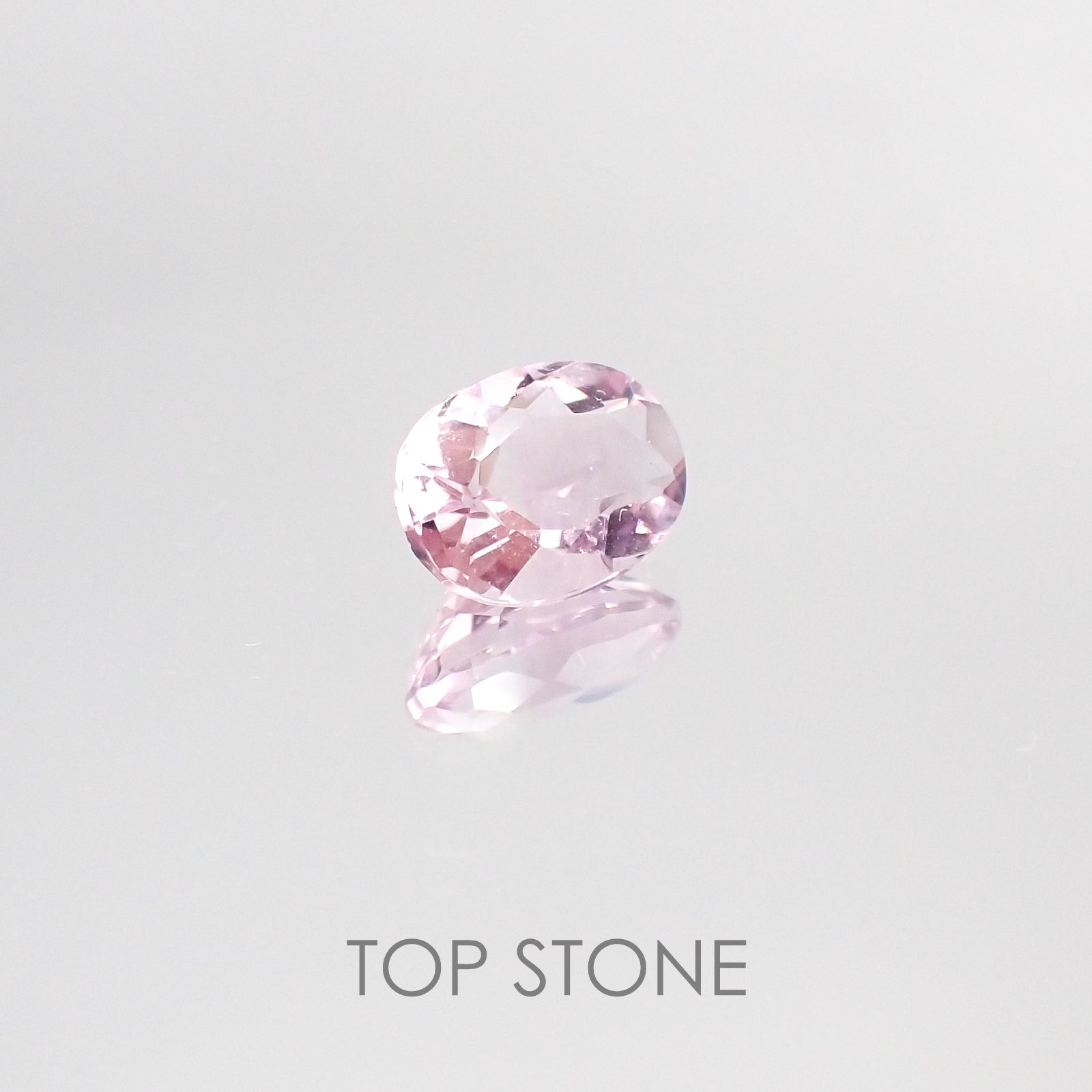 ピンクフローライト ブラジル産 ルース 1.5ct[20084746]8.1×6.2mm前後