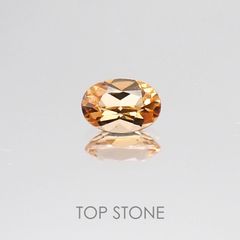 インペリアルトパーズ ブラジル産 ルース 0.35ct[20084380]5.2×3.5mm前後