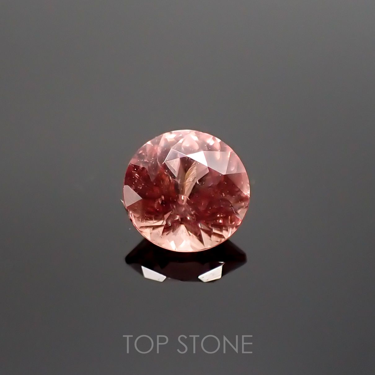 ロードクロサイト(宝石名ロードクロサイト) ペルー・ウチュクチャクア鉱山産 0.32ct 識別済[210913333]4.2×4.1mm前後