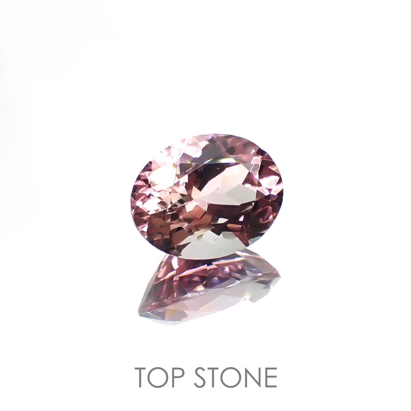 バイカラートルマリン(宝石名バイカラー・トルマリン) コンゴ民主共和国産 1.997ct ソ付(彩珠)[211013596]9×7.1mm前後
