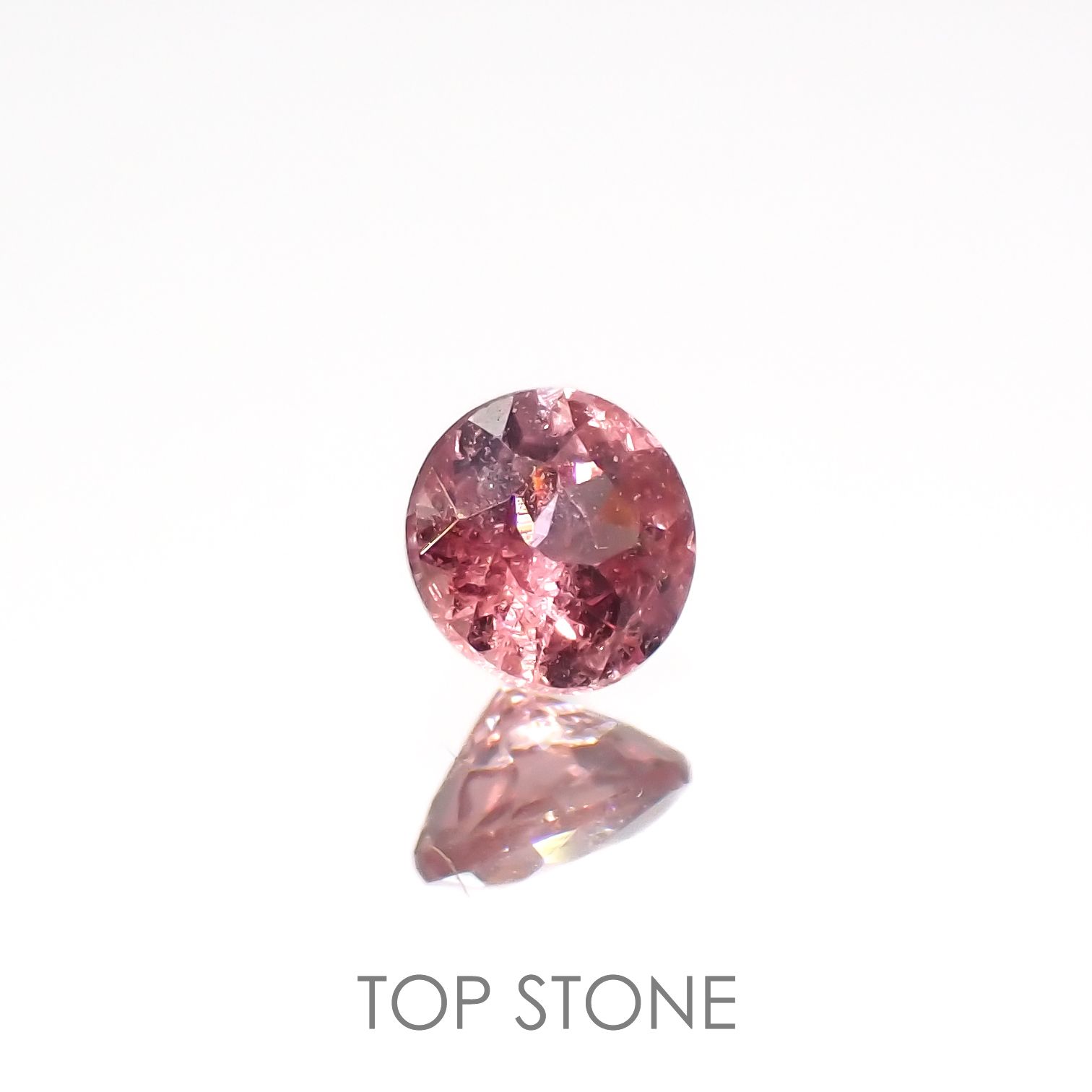 ピンクサファイア(宝石名サファイア)タンザニア・ウィンザー産 0.20ct 識別済[220616161]3.3x3.3mm前後