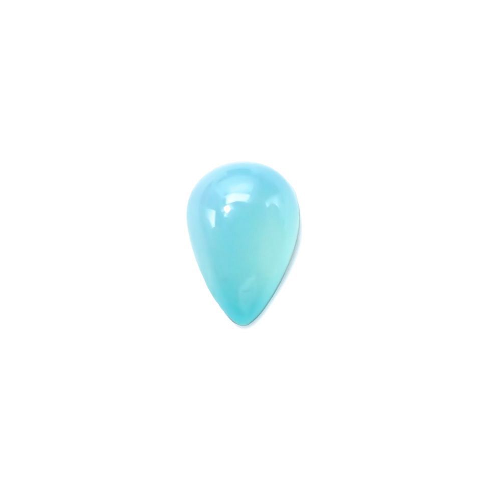ブルースミソナイト(宝石名スミソナイト)ナミビア産 2.32ct 識別済[220616153]9.1x6.2mm前後
