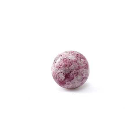レッドベリル/ピンクベリル(母岩付き) アメリカ・ユタ州産 2.12ct [250730903]9.1x9.1mm前後