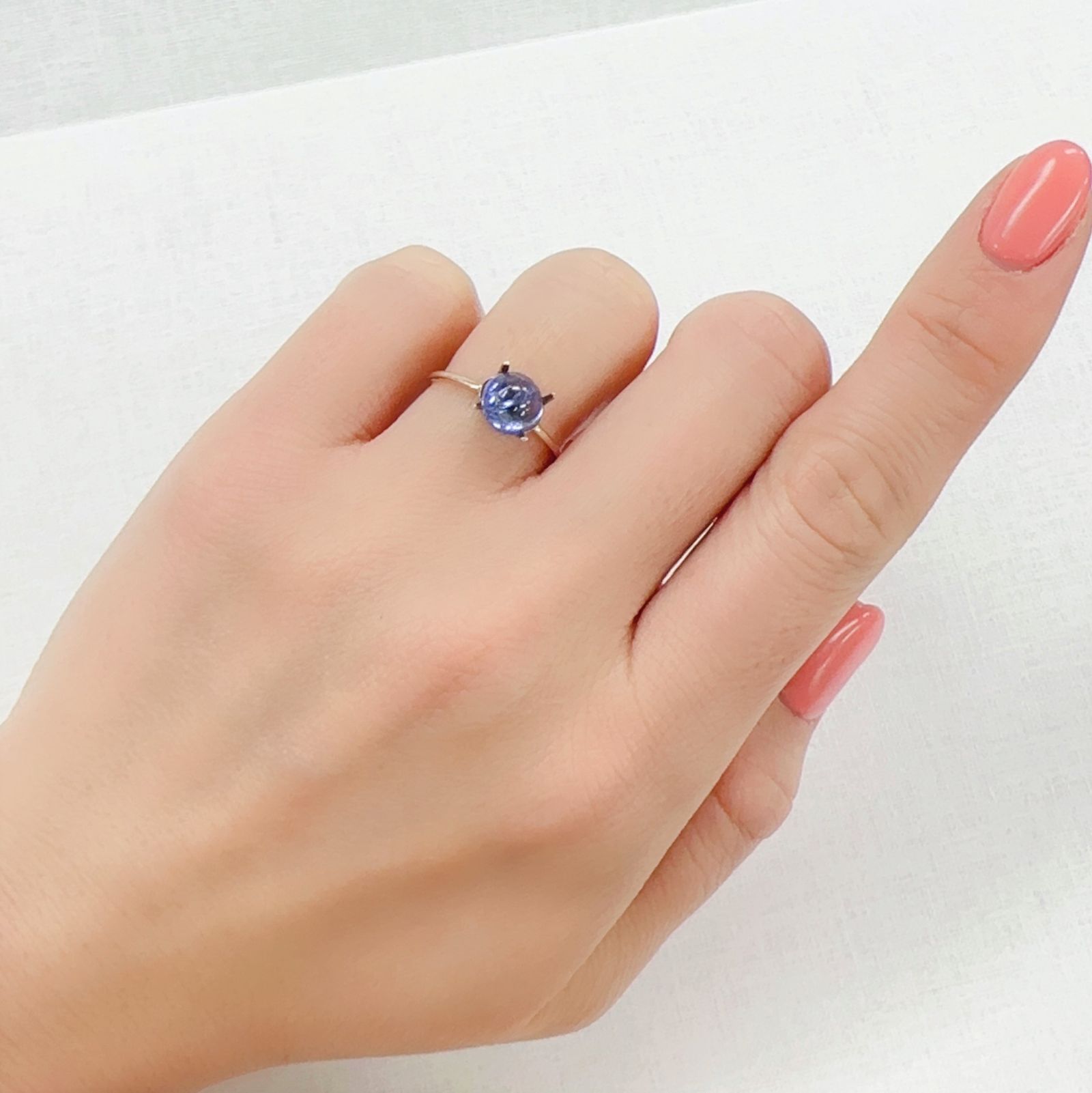 タンザナイト タンザニア産 1.52ct[230220785]6.9x6.8mm前後