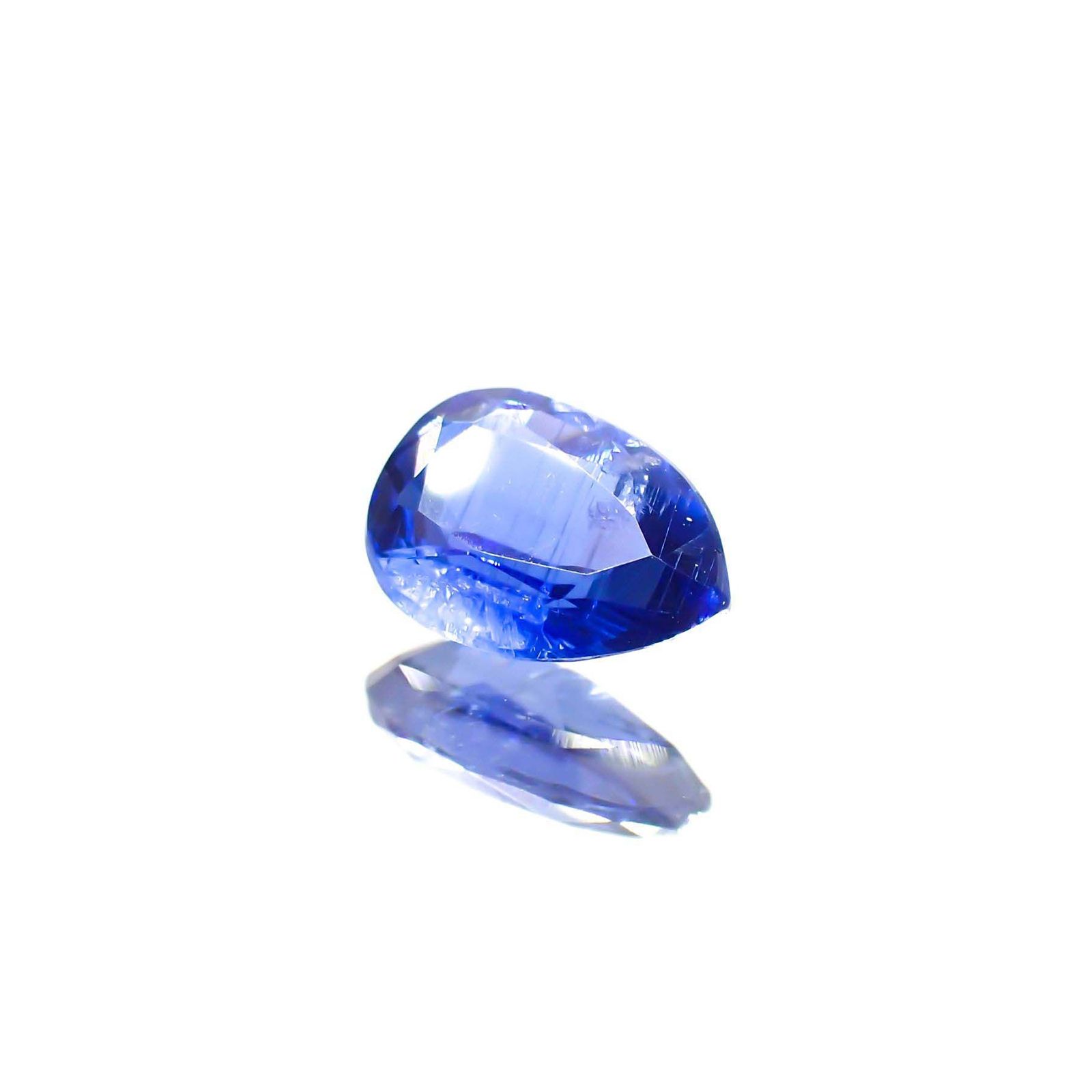 カイヤナイト(宝石名カイヤナイト)ネパール産 識別済 0.77ct / 7.1x5mm前後 [230622474]
