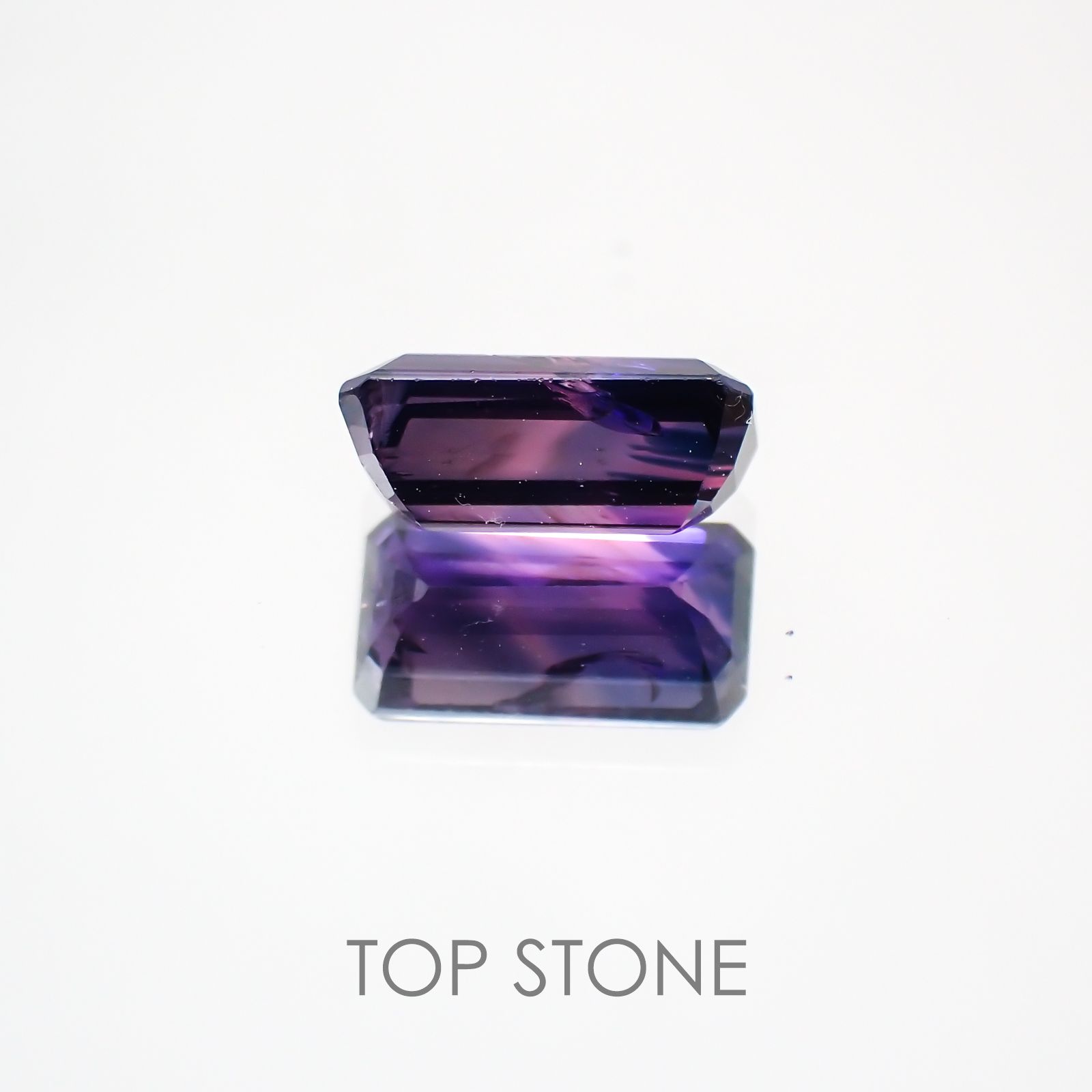 バイカラーサファイア(宝石名バイカラー・サファイア) タンザニア産 1.12ct 識別済[210710607]7.4×4mm前後