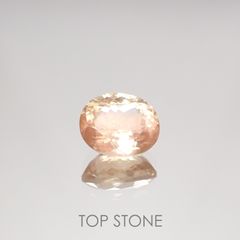 オレゴンサンストーン(宝石名ラブラドライト)アメリカ・オレゴン州産 2.71ct 識別済[220114661]10x8mm前後