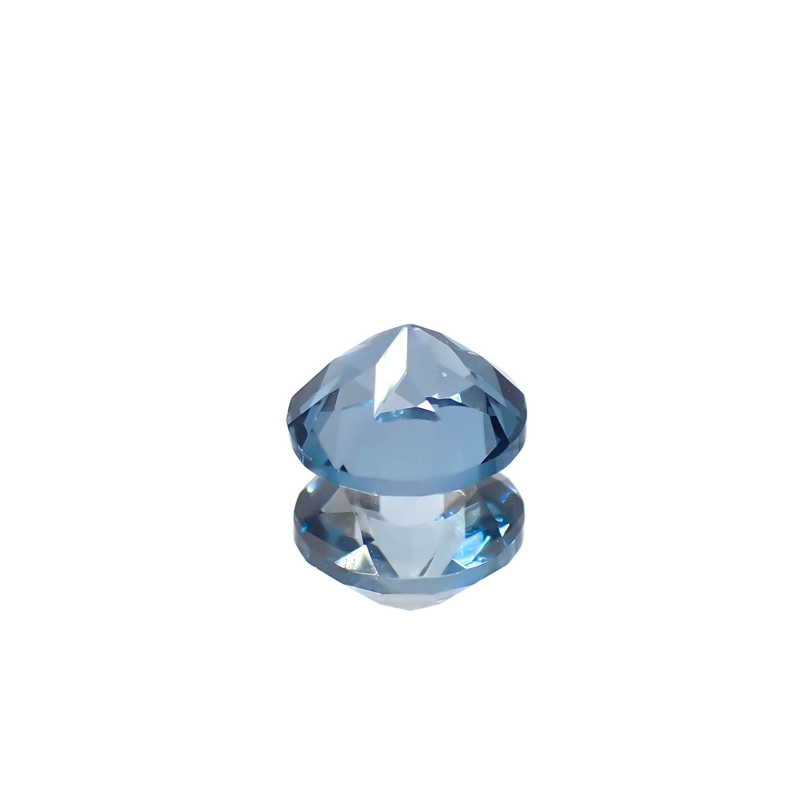 ロンドンブルートパーズ ブラジル産 0.99ct[240326785]6x6mm前後