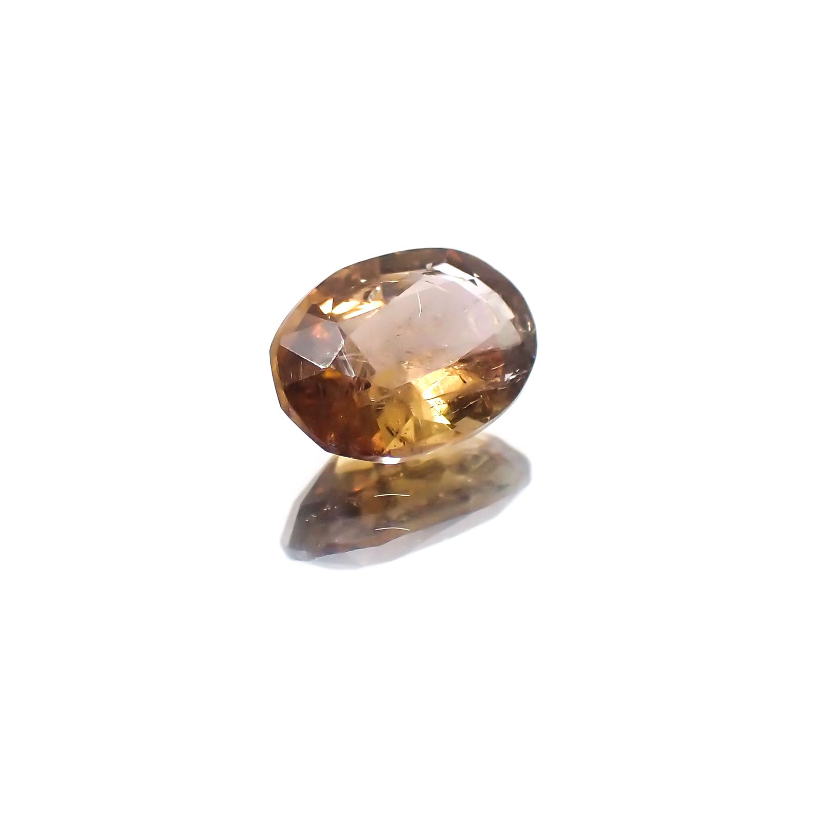 アキシナイト(宝石名アキシナイト)パキスタン産 0.99ct 識別済[231224380]7.3x5.4mm前後