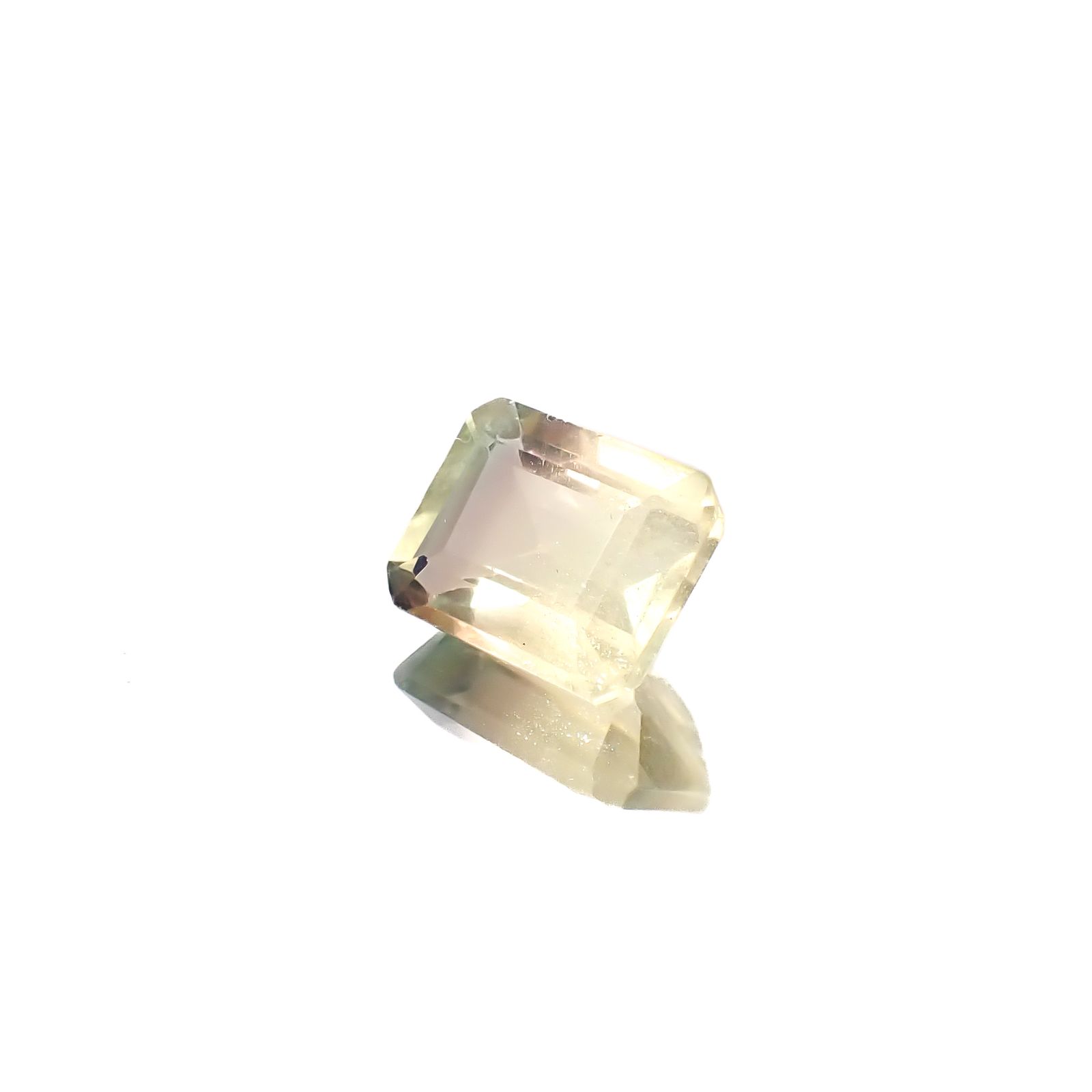 パーティカラーフローライト フルオレッセンス ブラジル産 2.80ct[240928916]9x7mm前後