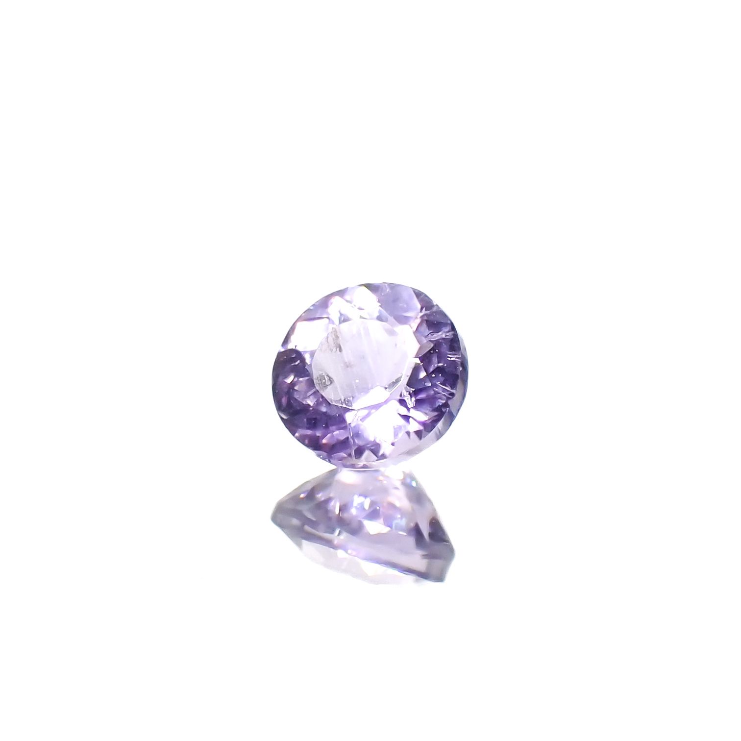 マリアライト(宝石名パープル・スキャポライト)スリランカ産 0.23ct 識別済[240326978]3.9x3.9mm前後