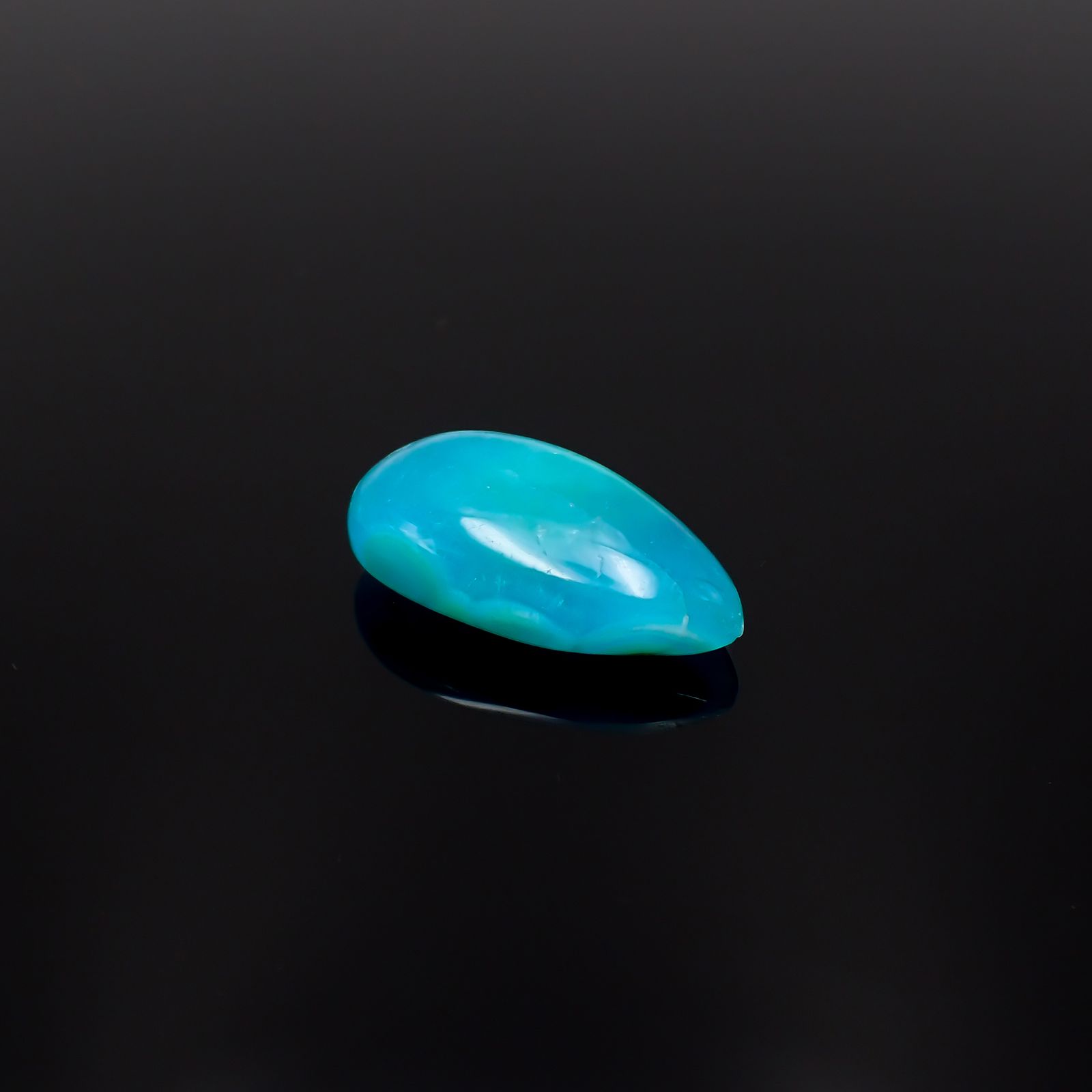 ヘミモルファイト(宝石名ヘミモルファイト)コンゴ産 13.129ct ソ付(彩珠)[231023780]20x11.3mm前後
