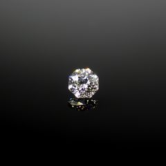 ◇オクタゴンカット◇ダイヤモンド 0.12ct[240427035]3x3mm前後