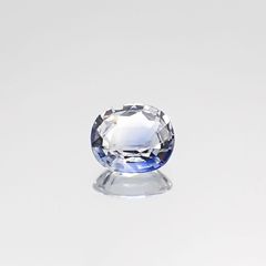 アイスブルーサファイア スリランカ・マダガスカル産 ルース 0.32ct[210711178]4.5×3.9mm前後