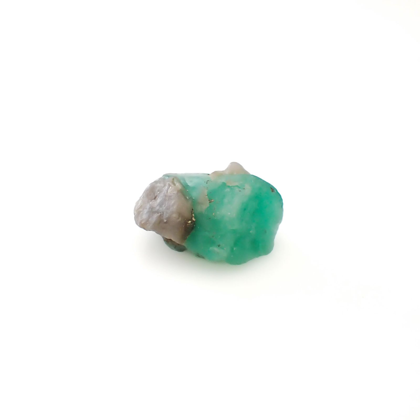 エメラルド原石 コロンビア産 21.95ct [250430182]20.2x14.6mm前後