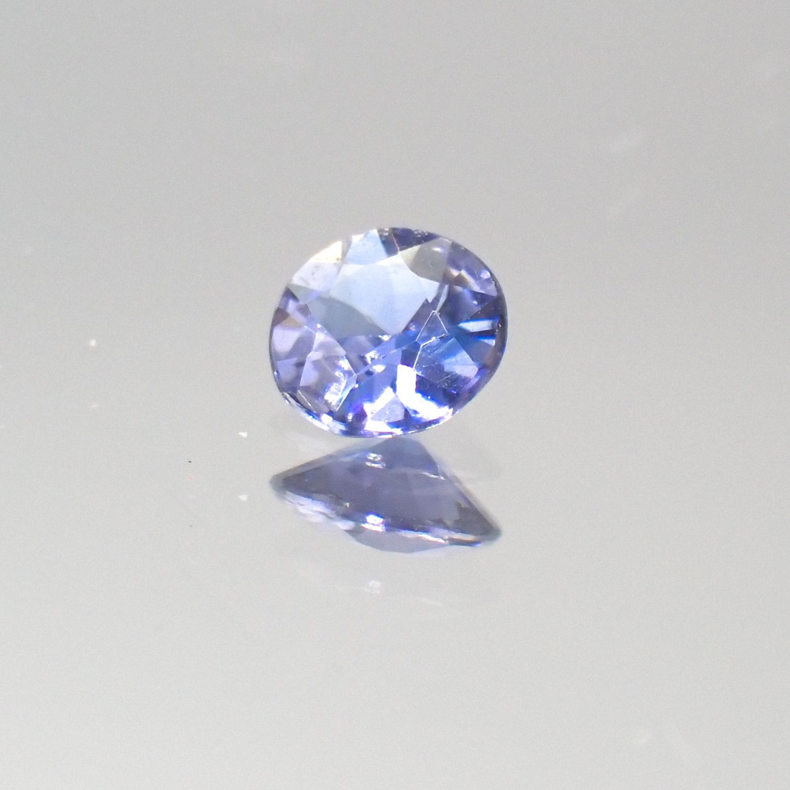 ベニトアイト カリフォルニア産 ルース 0.09ct[20062958]3×3mm前後