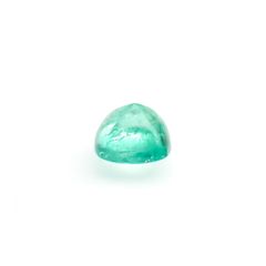 ◇シュガーローフカット◇エメラルド(宝石名エメラルド)コロンビア産 0.52ct 識別済[220515953]4.8x4.7mm前後