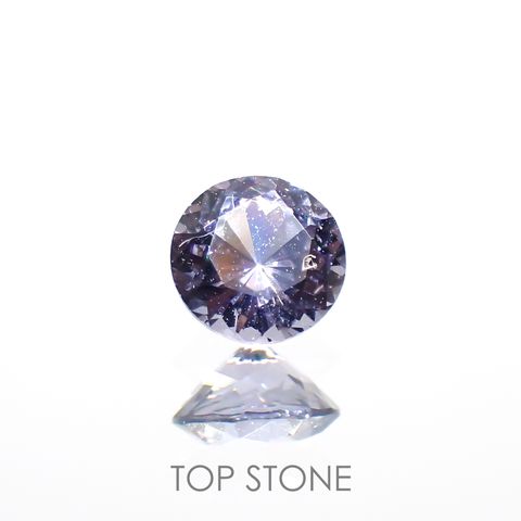 バイオレットスピネル(宝石名スピネル)ビルマ/マダガスカル産 0.25ct 識別済[220114555]3.8x3.8mm前後