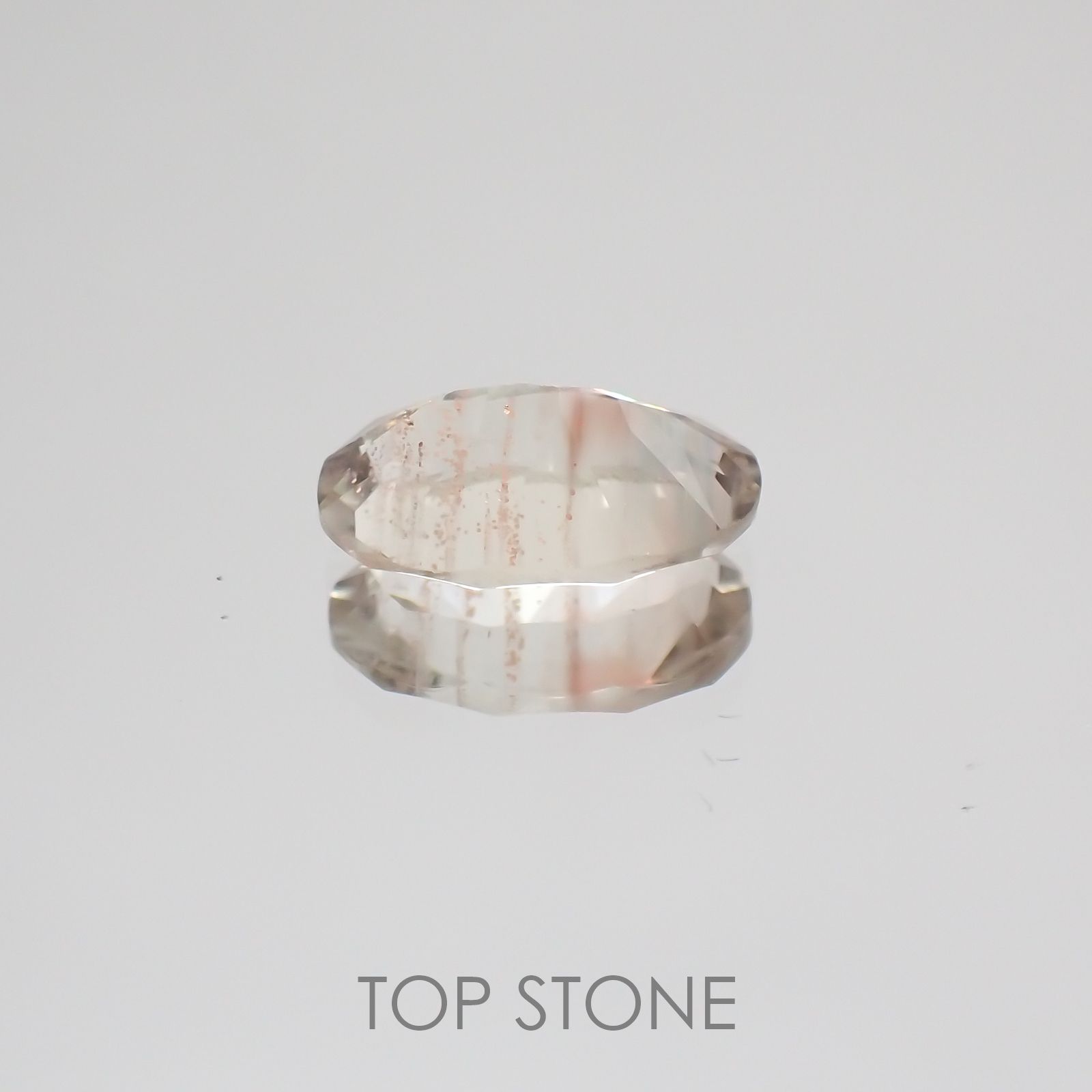 ◇コンケーブカット◇オレゴンサンストーン アメリカ産 ルース 1.25ct[210410420]9.3×5.9mm前後