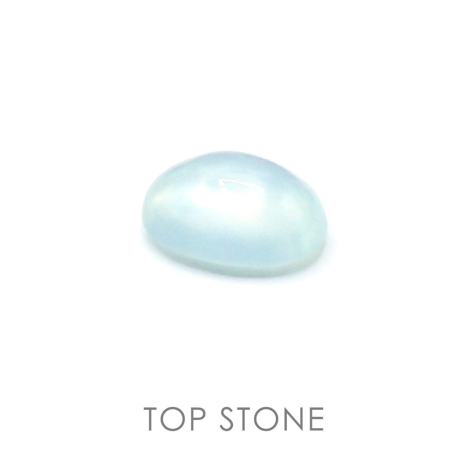 ブルーオパール ペルー産 ルース 0.99ct[20084724]8.1×6.2mm前後