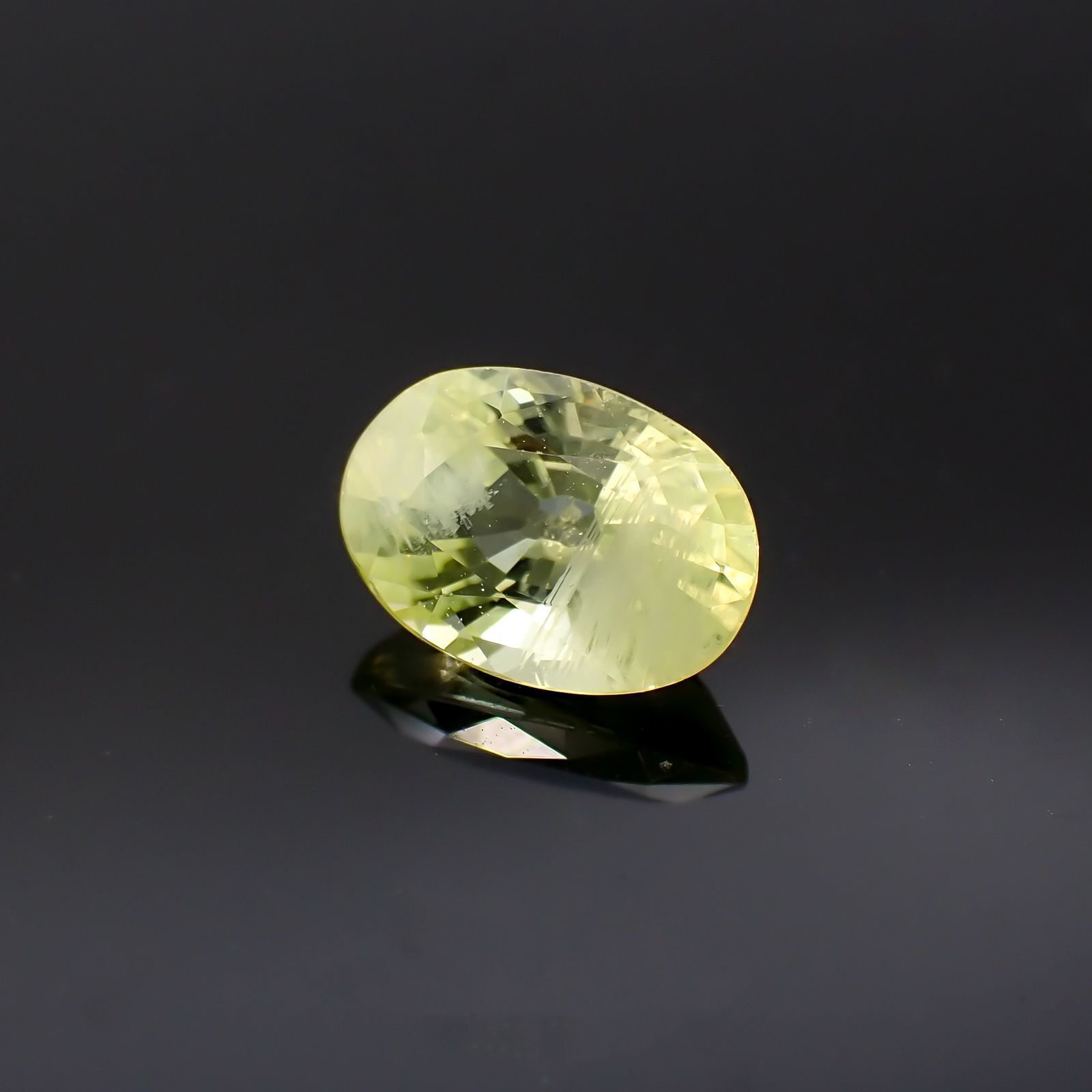 クリソベリル(宝石名クリソベリル)マダガスカル産 1.17ct 識別済