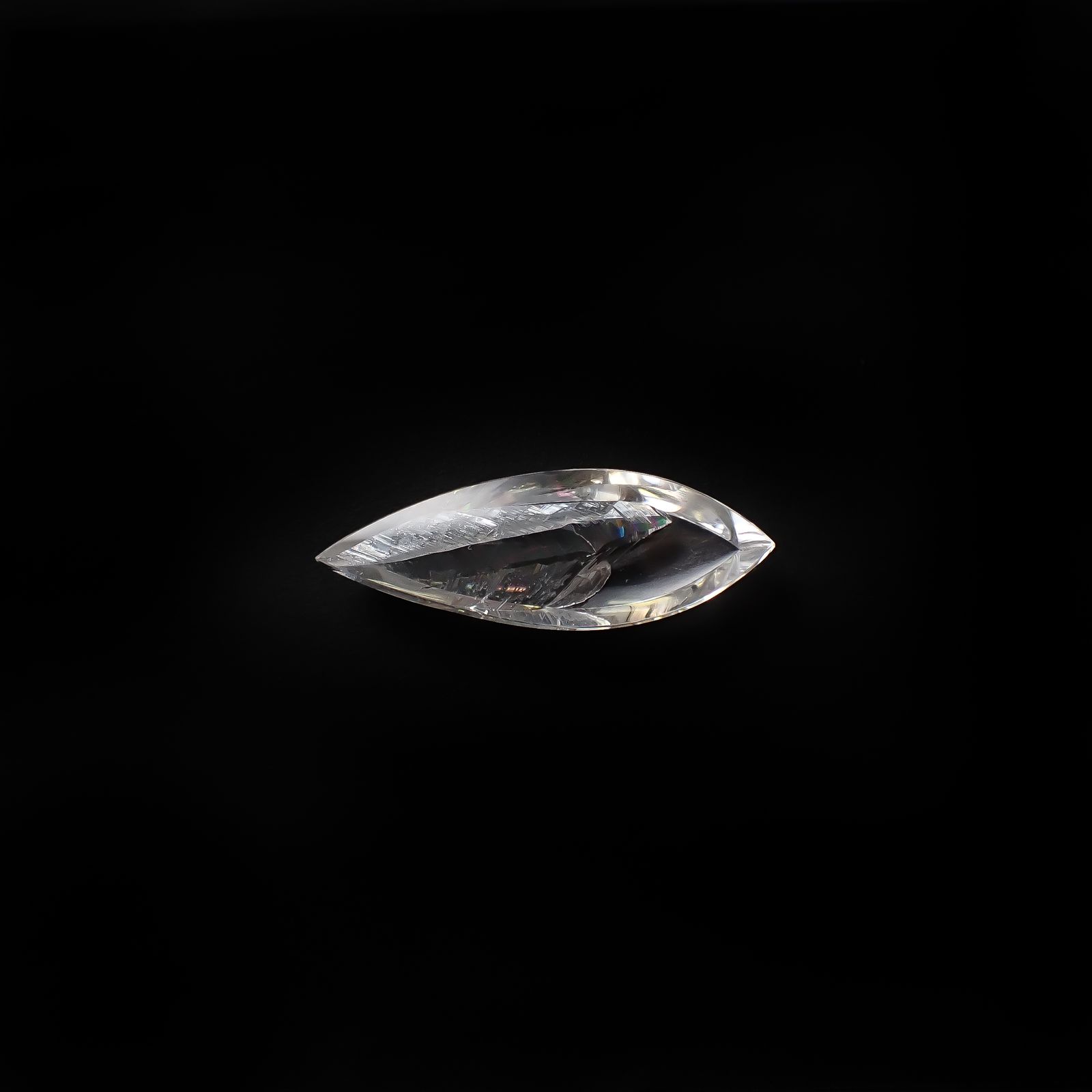 マニフェストインクォーツ ブラジル産 12.22ct[240527425]29.7x10.5mm前後