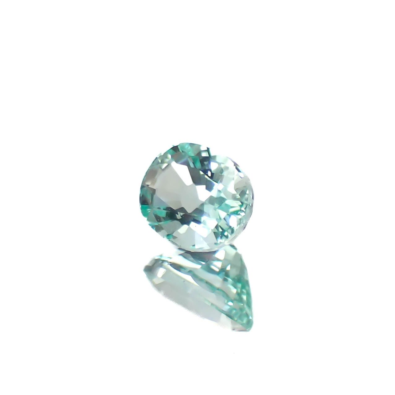 ミントベリル ナイジェリア産 0.31ct [250430200]4.9x3.7mm前後