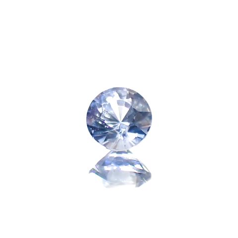 アイスブルーサファイア スリランカ産 0.45ct[240828660]4.4x4.4mm前後