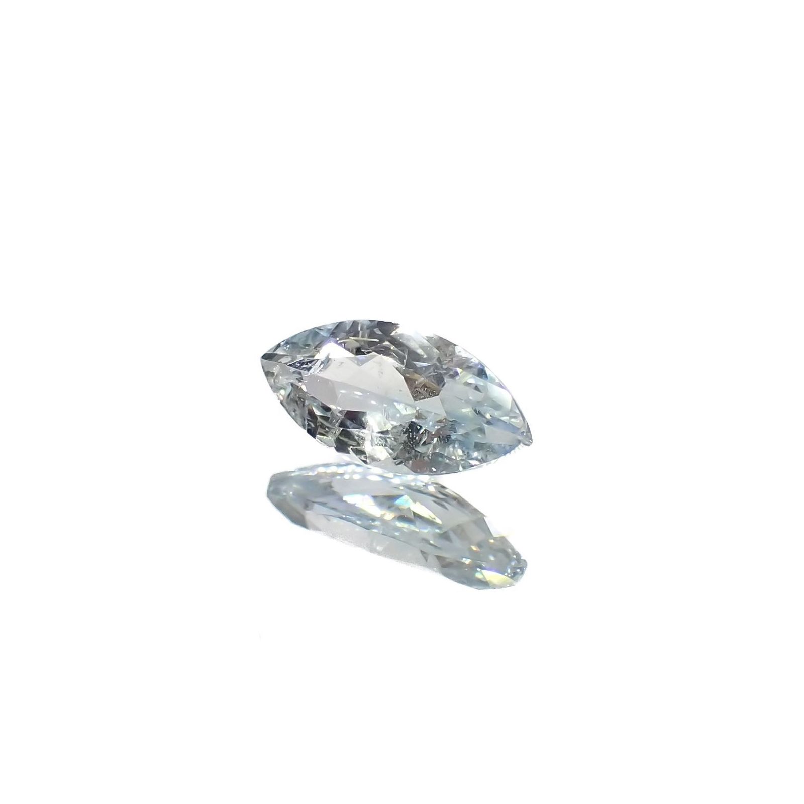 ジェレメジェバイト(宝石名エレメジェバイト)ナミビア産 識別済 0.39ct / 7.3x3.6mm前後 [220616314]