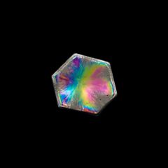 トラピッチェクォーツ 偏光板2枚付き コロンビア・ボヤカ産 41.71ct[230823255]28.3x25.8mm前後
