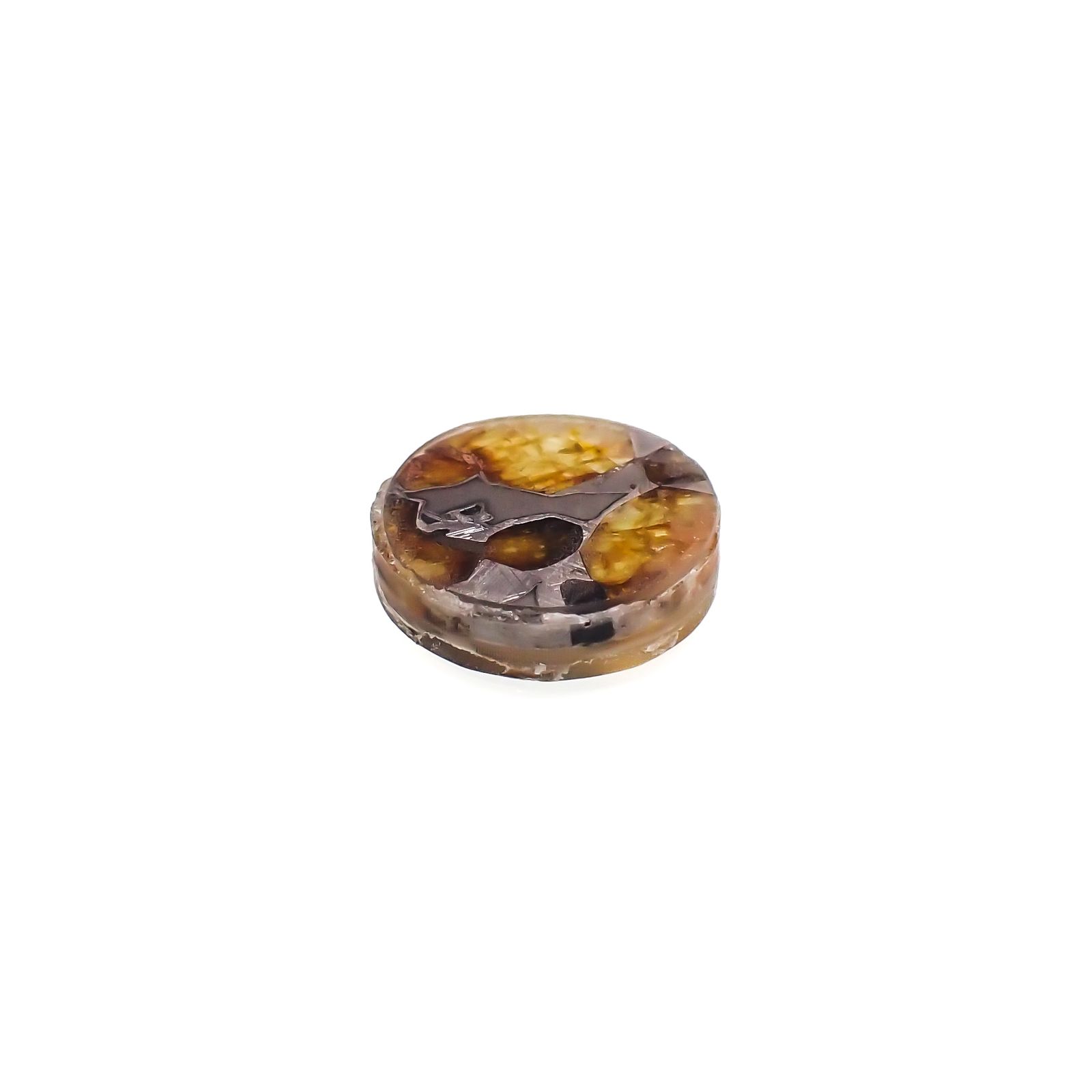 パラサイト隕石Sericho トリプレット 発見地：ケニア 4.96ct[231023675]12x12mm前後