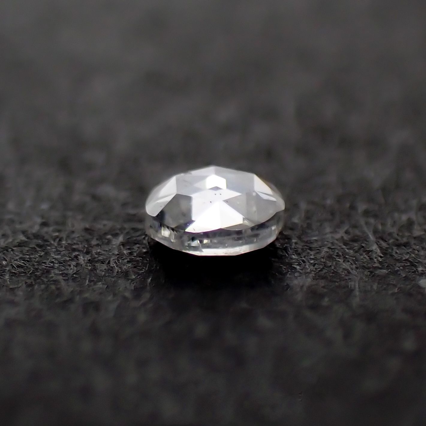 ◇ローズカット◇ダイヤモンド SI-VS / D-G(宝石名ダイアモンド) 0.068ct 識別済[210510899]2.4×2.3mm前後