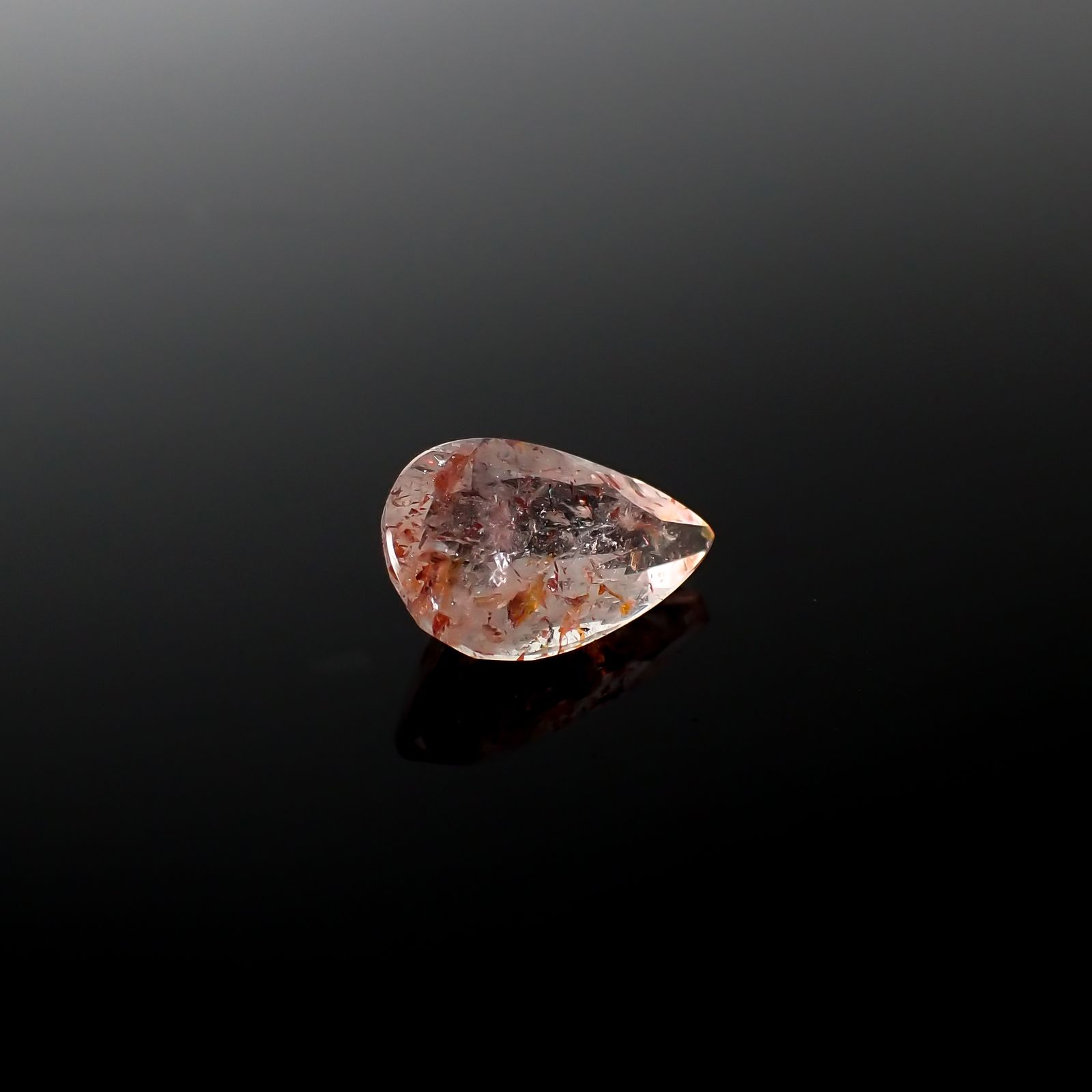 ファイヤークォーツ ナイジェリア産 1.73ct[240326722]10.6x7.1mm前後