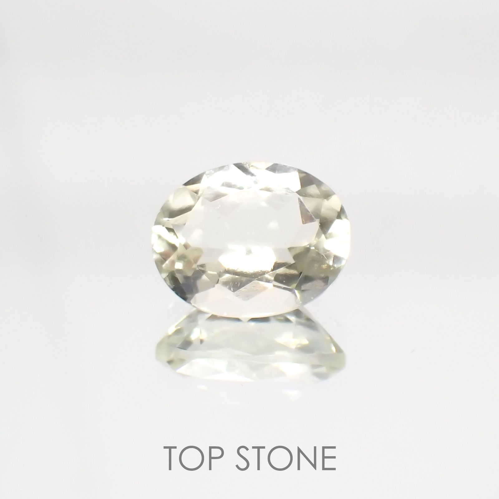 リビアングラス(宝石名インパクトガラス(衝撃溶融ガラス))エジプト・リビア砂漠産 1.99ct 識別済[211213790]10.2x8mm前後