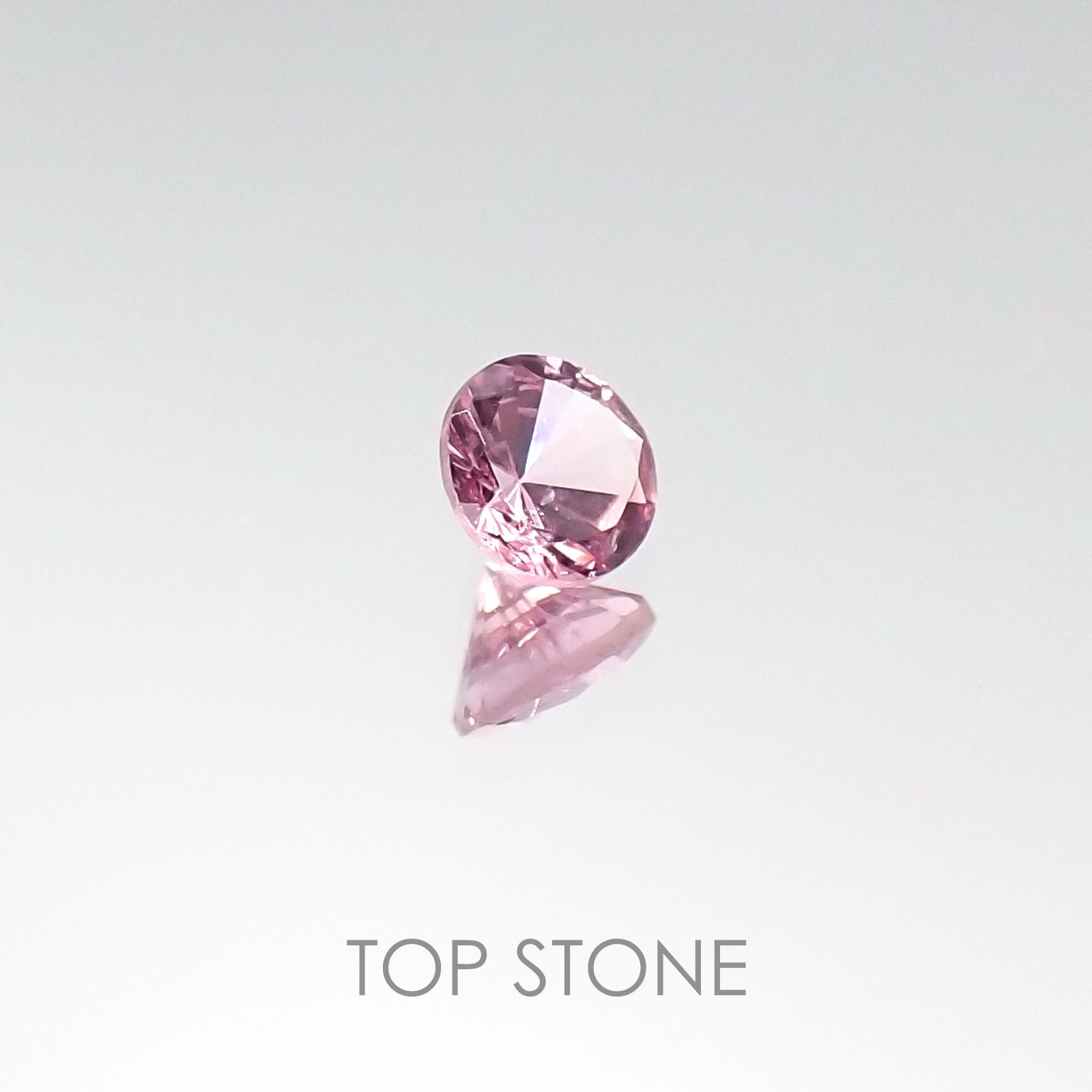 ピンクスピネル(宝石名ピンク・スピネル) タンザニア産 0.17ct 識別済[20106033]3.3×3.3mm前後